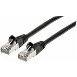 Manhattan Cat6a S/FTP Patch Cable, 14 ft., Black