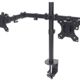 Manhattan Universal Dual Monitor Mount with Double-Link Swing Arms