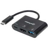 Manhattan SuperSpeed USB C HDMI Docking Converter