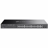 TP-Link Omada 24-Port 10/100Mbps + 4-Port Gigabit Smart Switch with 24-Port PoE+