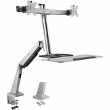 Rocstor Sit-Stand Dual-Monitor Arm