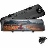 GekoGear Orbit D100 2 Channel 1080P Front / 1080P Rearview Mirror Dashcam