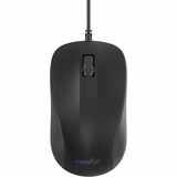 Rocstor Premium QM1 Silent Clicking USB Wired Contoured  Mouse - 1200 dpi