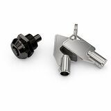 MacLocks Keyed Different Cylinders (All Key Sets are Different) - Black