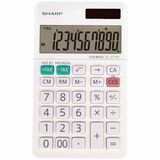 Sharp EL377W Twin Power 10-digit Display