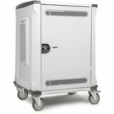 Rocstor Volt C32 PRE-WIRED Charge Cart - Includes 32 USB-C 65W Power Adapters