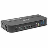 Rocstor Solid KVM SK05 DisplayPort 1.4 and USB 3.0 2×1 KVM Switch