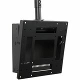 Soporte de cielorraso inclinable/fijo universal con almacenamiento de reproductor de medios Para pantallas de 40" a 95"