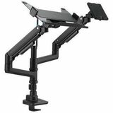 Kensington SmartFit Premium Heavy Duty Dual Monitor Arm with Laptop Tray