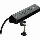 Tripp Lite Protect It! TLP610U30CLAMPB 6-Outlets Surge Suppressor/Protector
