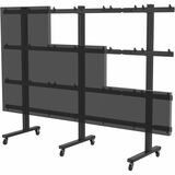 SEAMLESS Connect, Universal dvLED Cart/Trolley for 27" Displays up to 610mm Wide in a 4x4 Configuration.