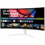 LG 34 Inch Smart Monitor WQHD 21:9 Curved Screen 100Hz with webOS