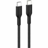 Belkin BoostCharge Pro Braided USB-C to USB-C Cable 60W, 6.6ft/2m, Black