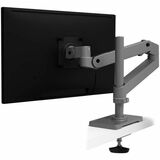 Ergotron LX Pro Desk Monitor Arm, Tall Pole, Grommet Mount (dark grey)