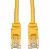 AddOn 10-Pack 10ft Yellow CAT 6 PVC Ethernet Cable Snagless Bubble Boot RJ-45 M/M