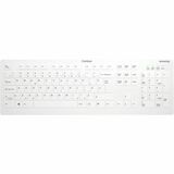 Contour Active Key QuickClean Medical Keyboard IP68 Full-Size Wireless White CF C8112