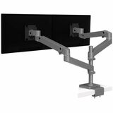 Ergotron LX Pro Dual Stacking Arm, C-Clamp (dark grey)