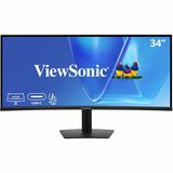 Viewsonic 34" UWQHD 21:9 IPS Curved Monitor with 96W USB-C
