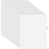 Avery® Individual Legal Exhibit Dividers - Avery Style - Unpunched