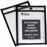 C-Line Shop Ticket Holders, Stitched