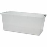 IRIS Clear Storage Boxes with Lids