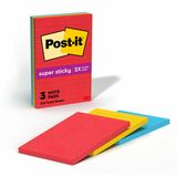 Post-it® Notes Original Lined Notepads -Playful Primaries Color Collection