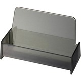 Officemate 50-Card Business Card Holder, Smoke