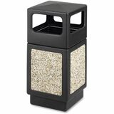 Safco Indoor/outdoor Square Receptacles