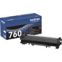 Brother TN-760 High Yield Black Toner for Brother DCPL2550DW, HLL2350DW, HLL2370DW, HLL2370DW XL, HLL2390DW, HLL2395DW, MFCL2710DW, MFCL2750DW, MFCL2750DW XL (3,000 Yield)
