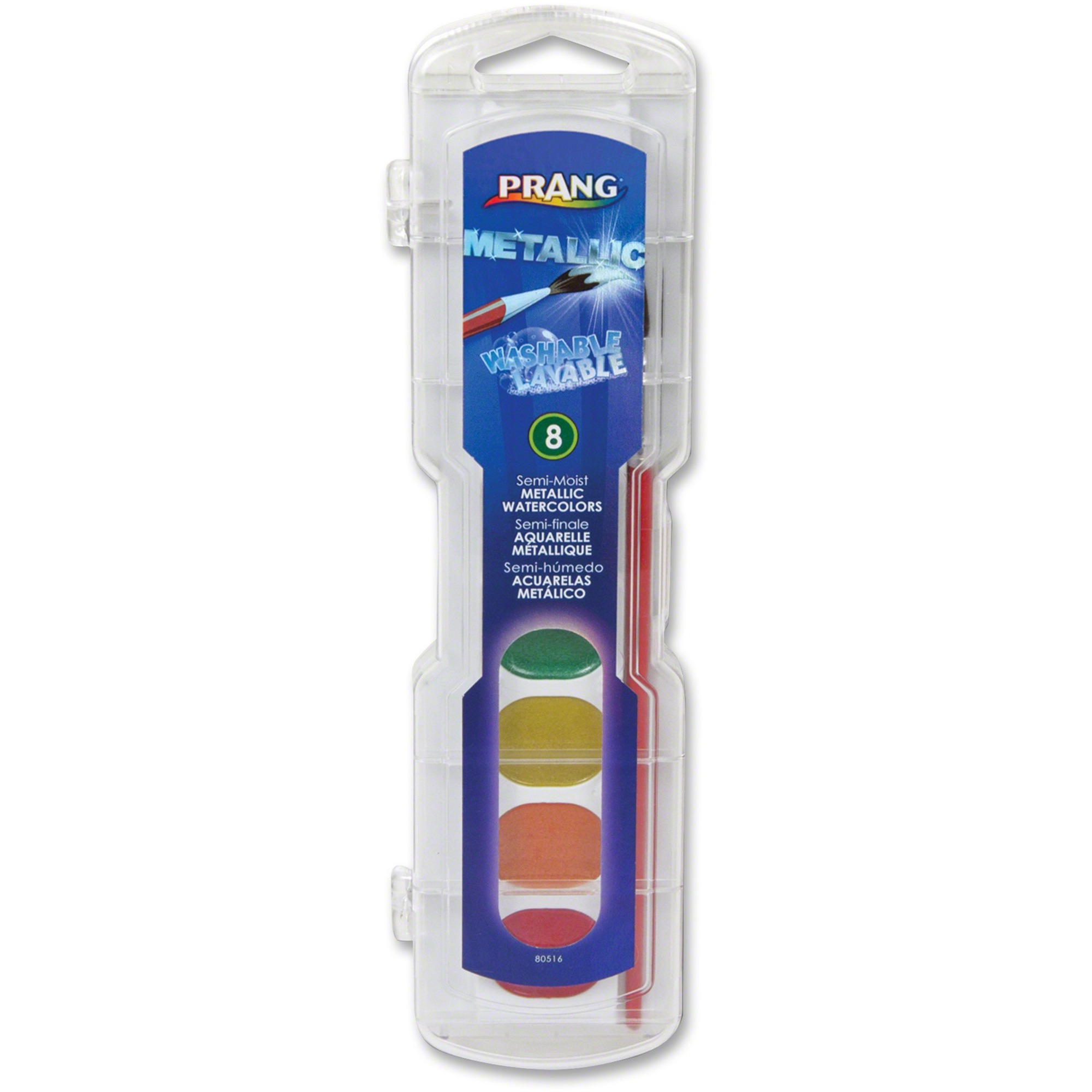 Dixon Washable Metallic Watercolors Set