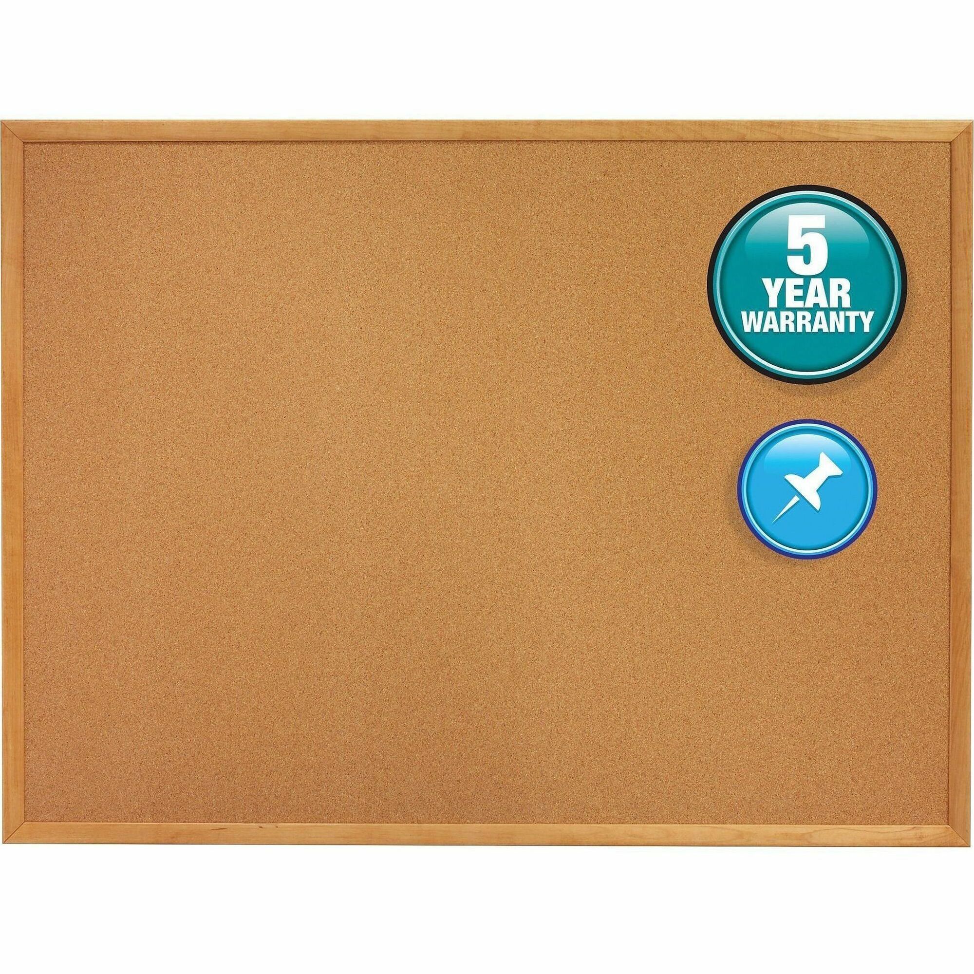 Quartet Classic Series Cork Bulletin Board