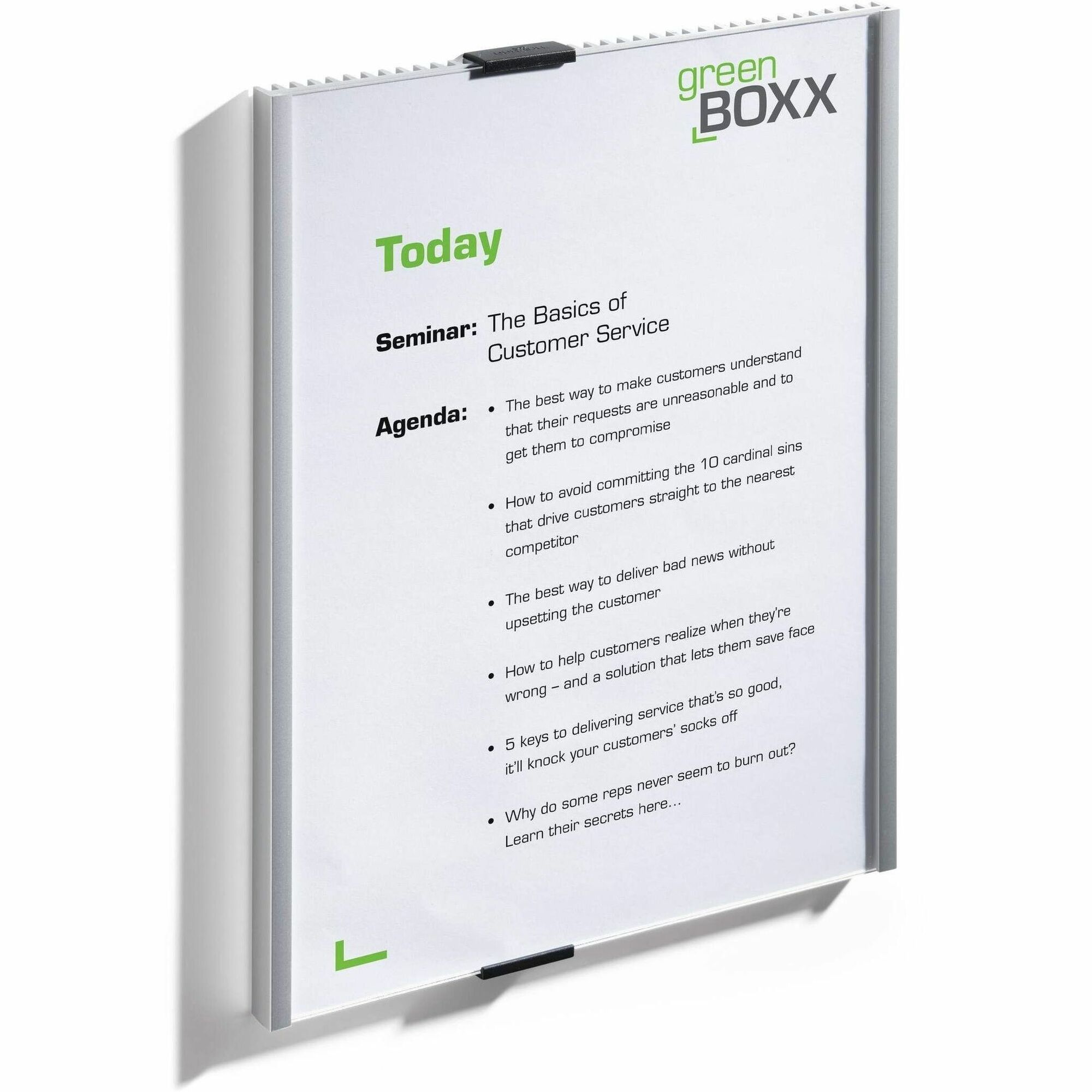 DURABLE Info Sign A4 Size Information Sign