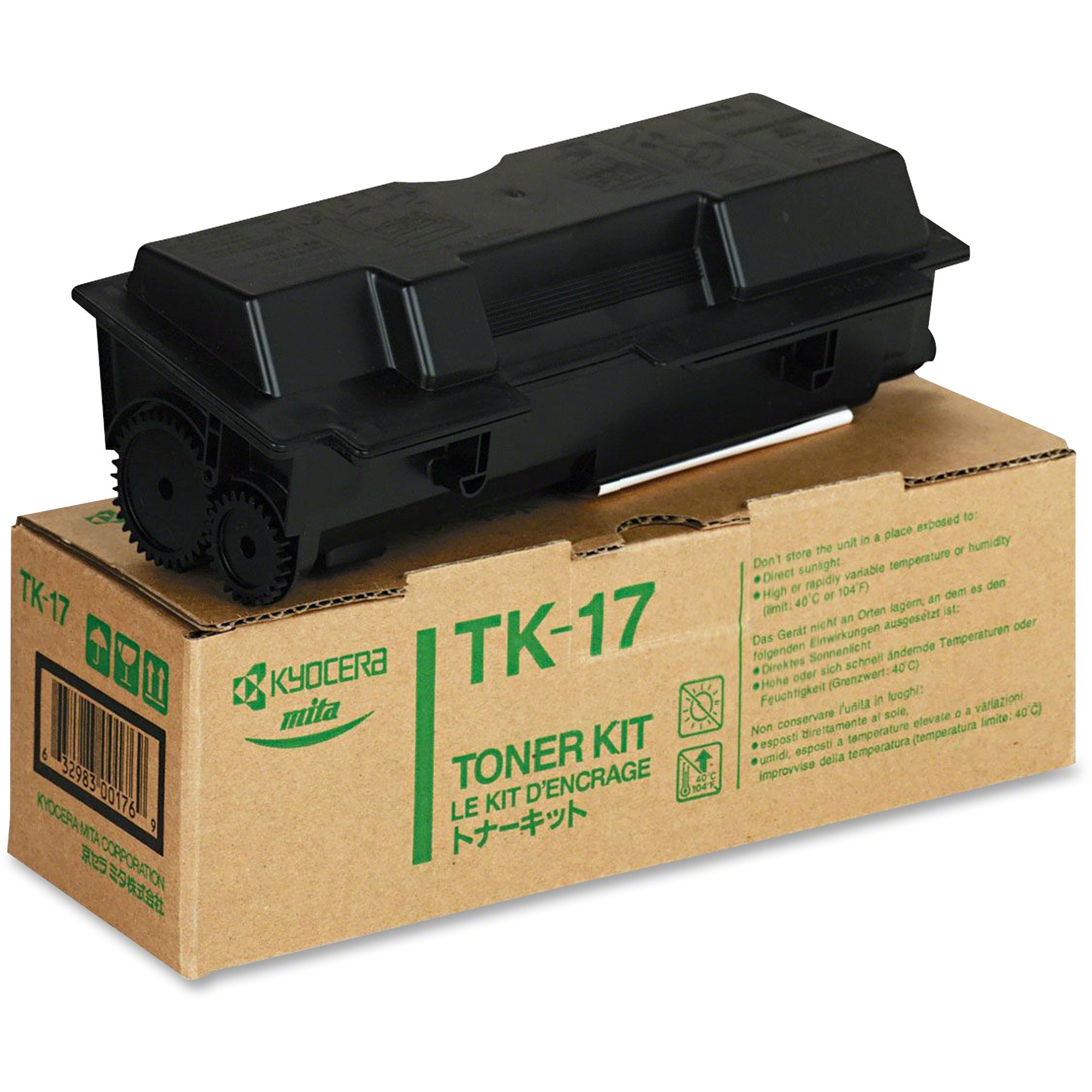 Kyocera Original Toner Cartridge - Laser - 6000 Pages - Black - 1 Each