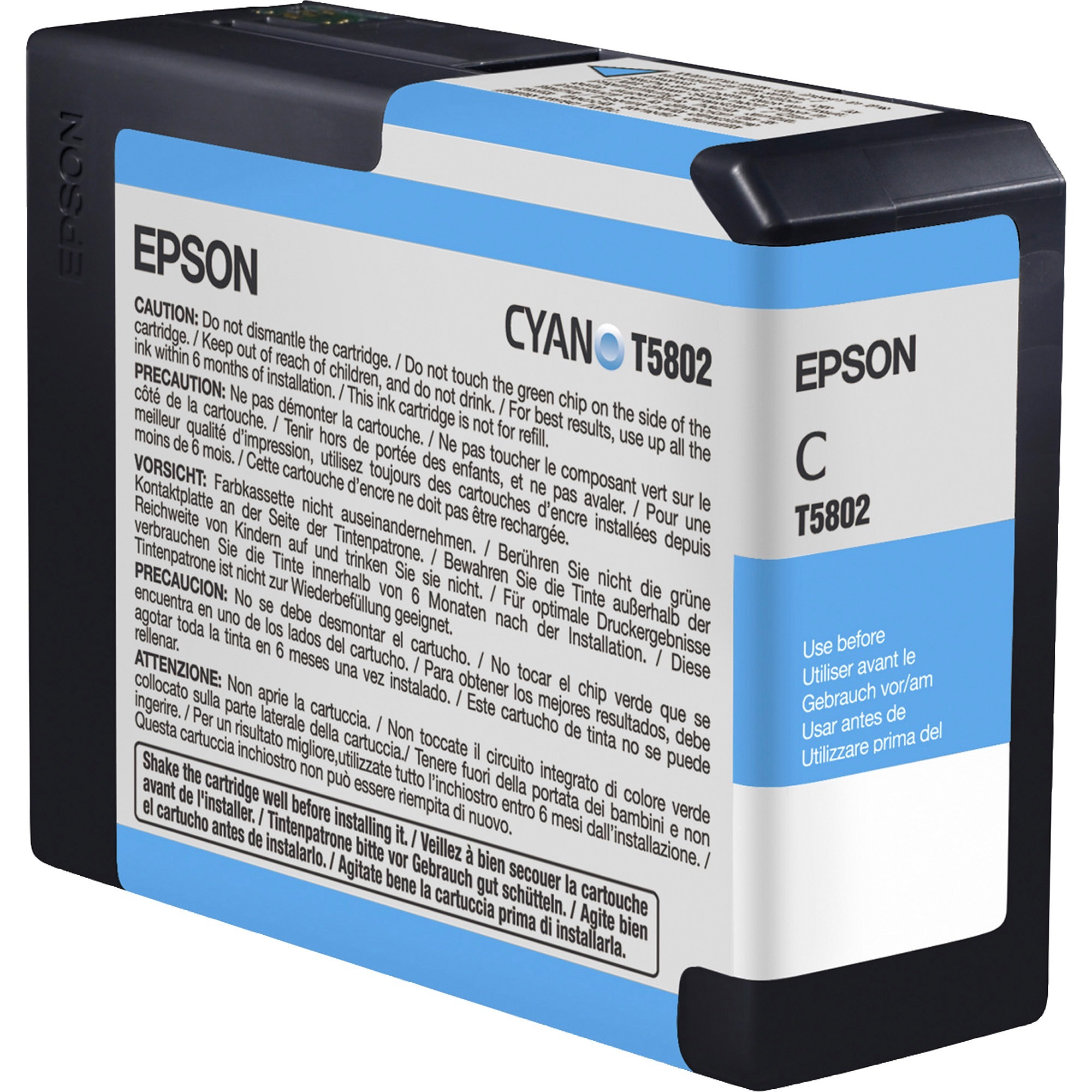 Epson Cyan Ultrachrome K3 Ink Cartridge (80 ml) - Design for the