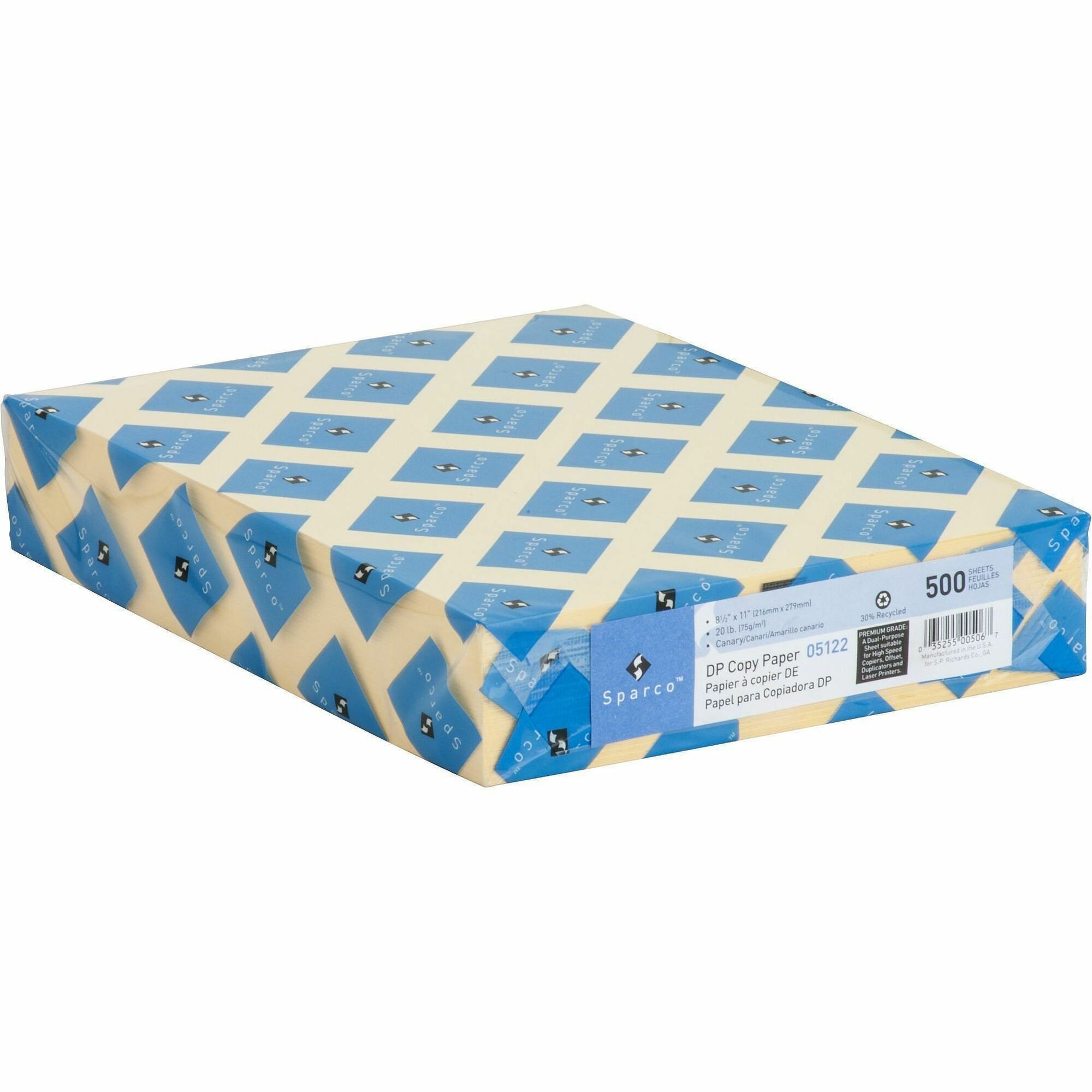 Sparco Premium Grade Pastel Color Copy Paper