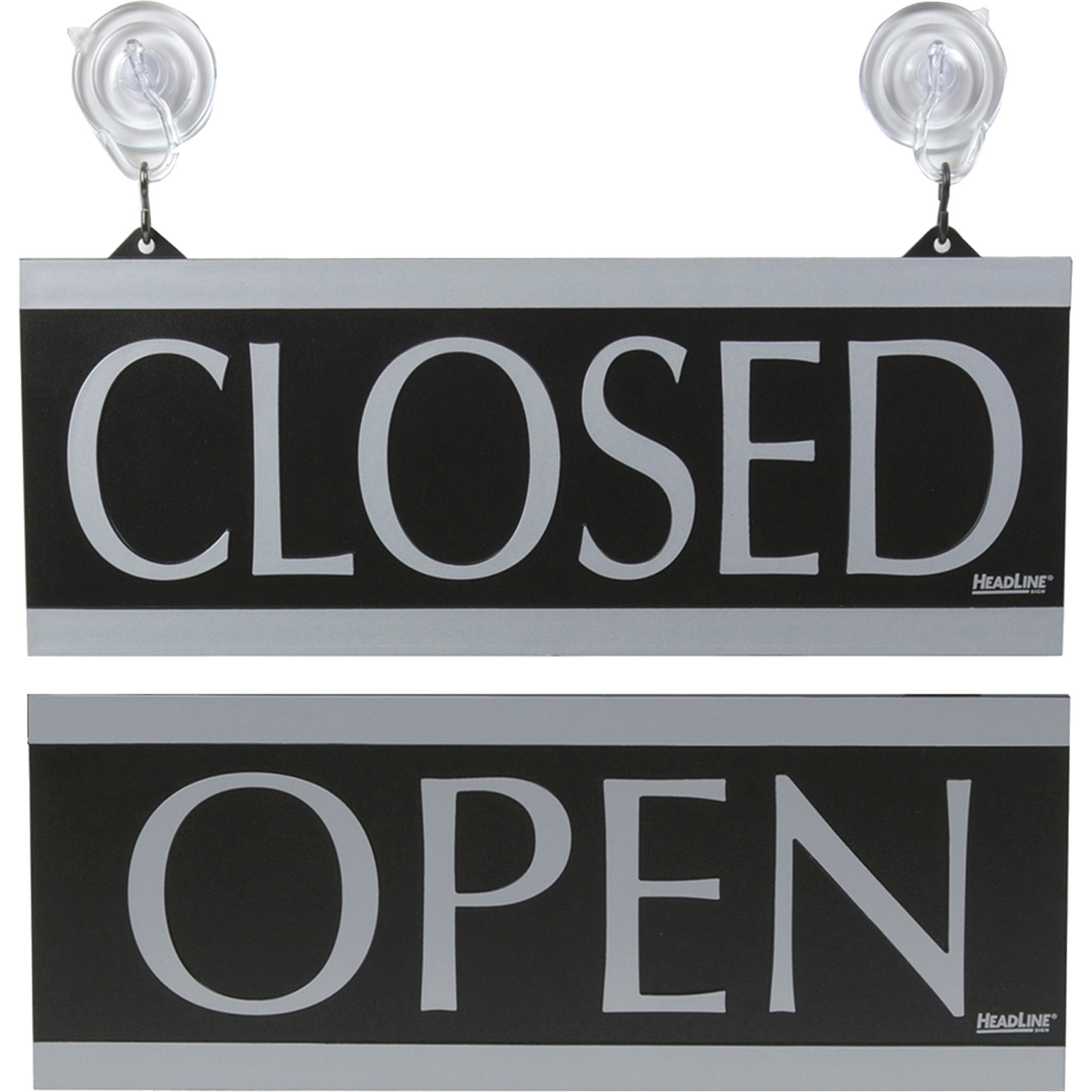 Headline Century Series Open Closed Sign 1 Each English Open Closed Print Message 13