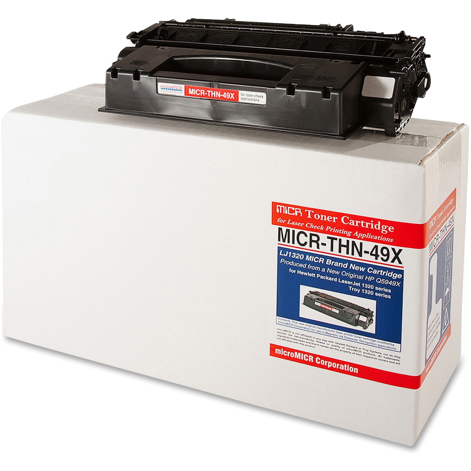 microMICR MICR Laser Toner Cartridge Q5949X - Black - 1 Each