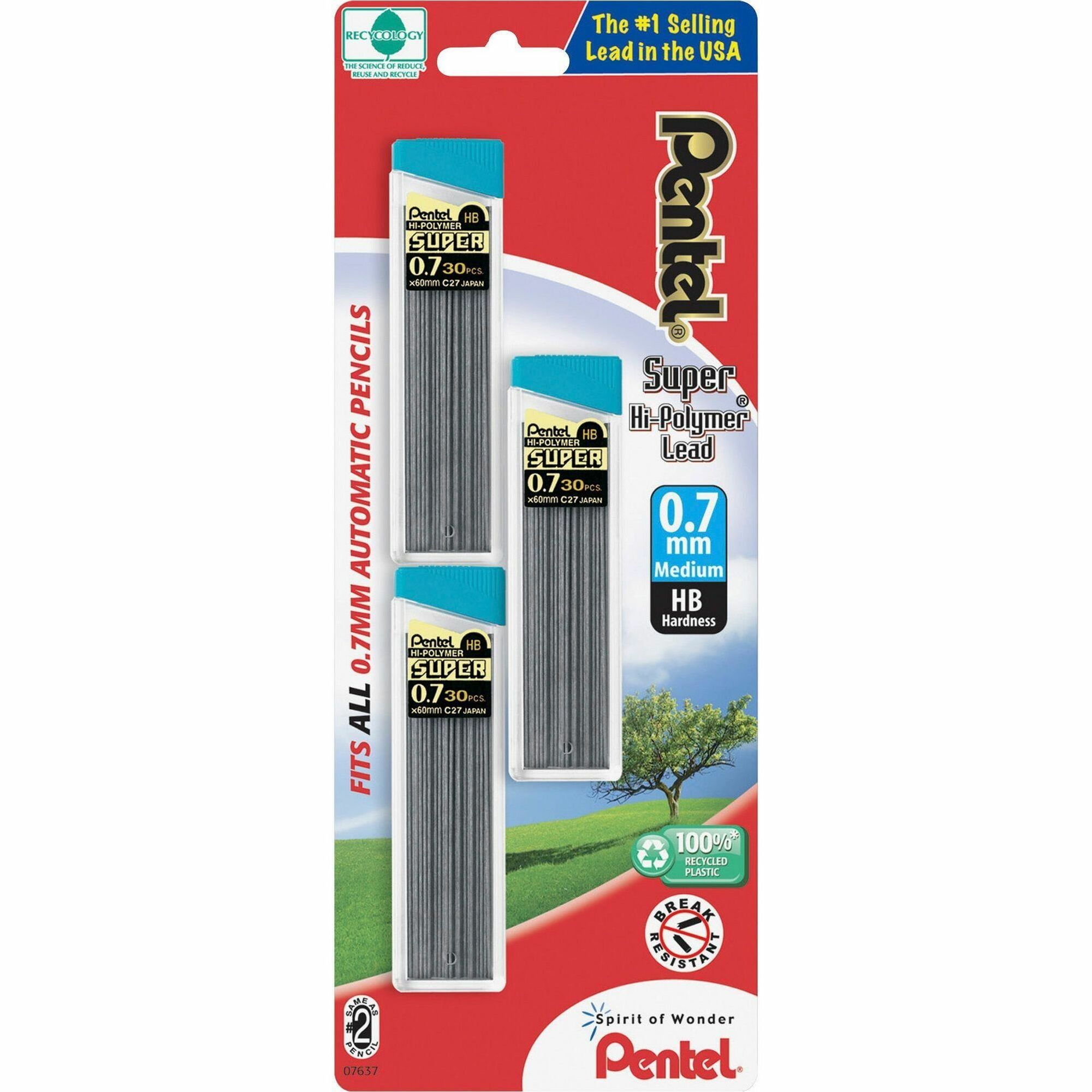 PENP207C - Pentel Sharp Automatic Pencils - #2 Lead - 0.7 mm Lead