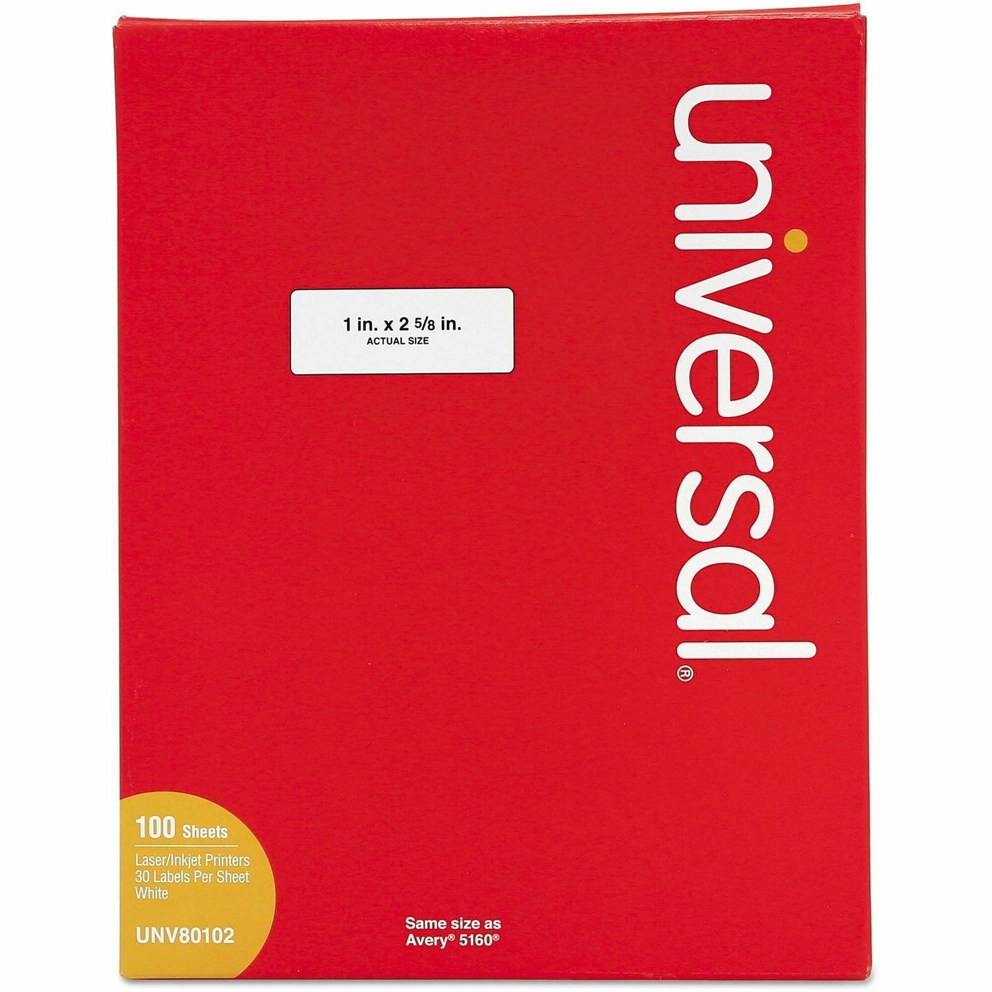 Universal Address Label