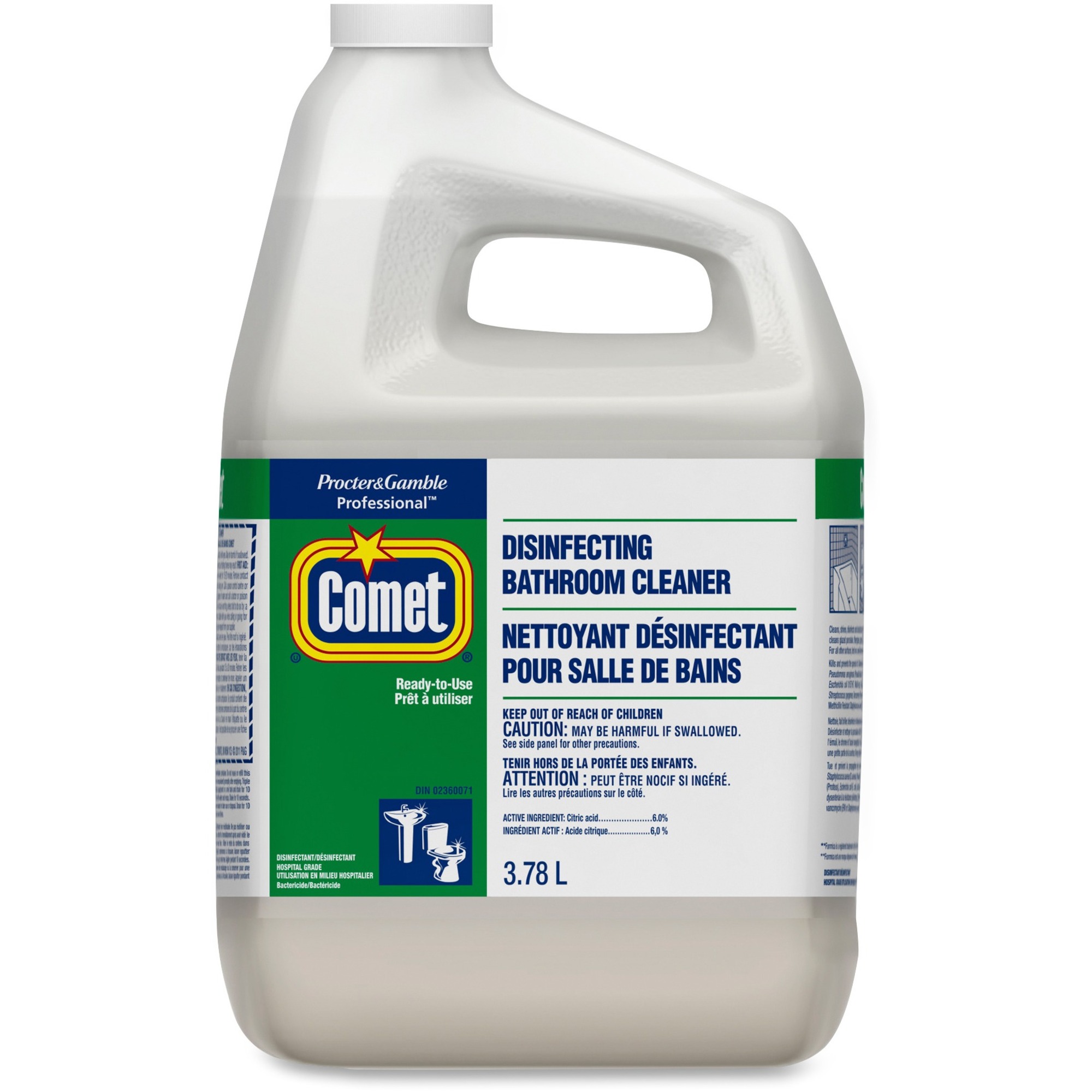 Glennco Office Products Ltd Cleaning Breakroom Cleaning Supplies Cleaners Disinfectants Bathroom Cleaners Comet Bathroom Cleaner Refill 1278 Fl Oz 4 Quart 1 Each