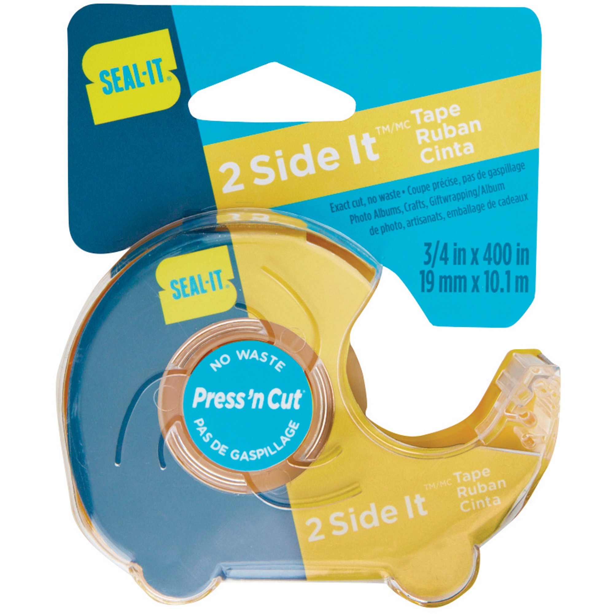 Conros Seal It Double Sided Tape With Dispenser Madill The Office Company