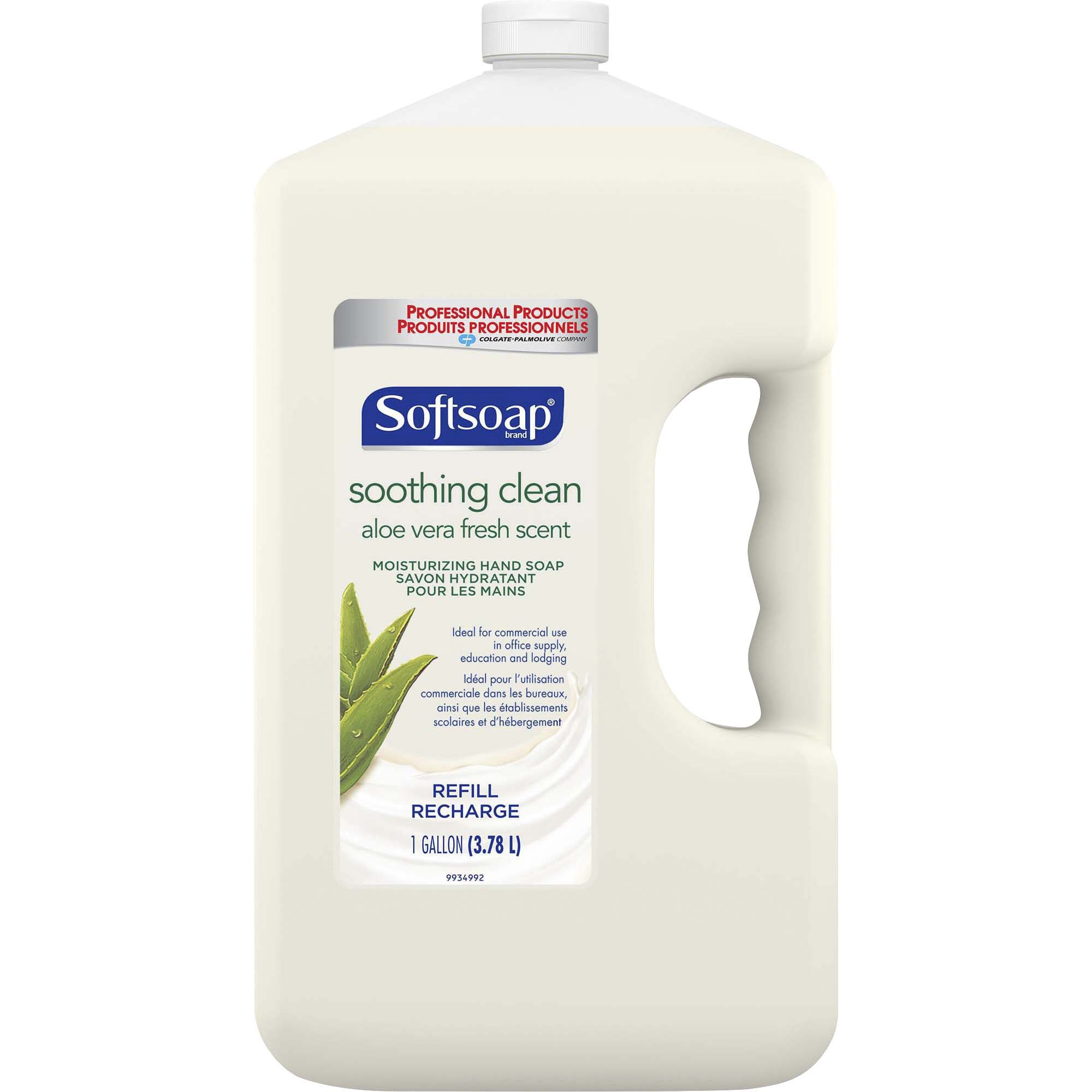 softsoap hand soap refill aloe vera