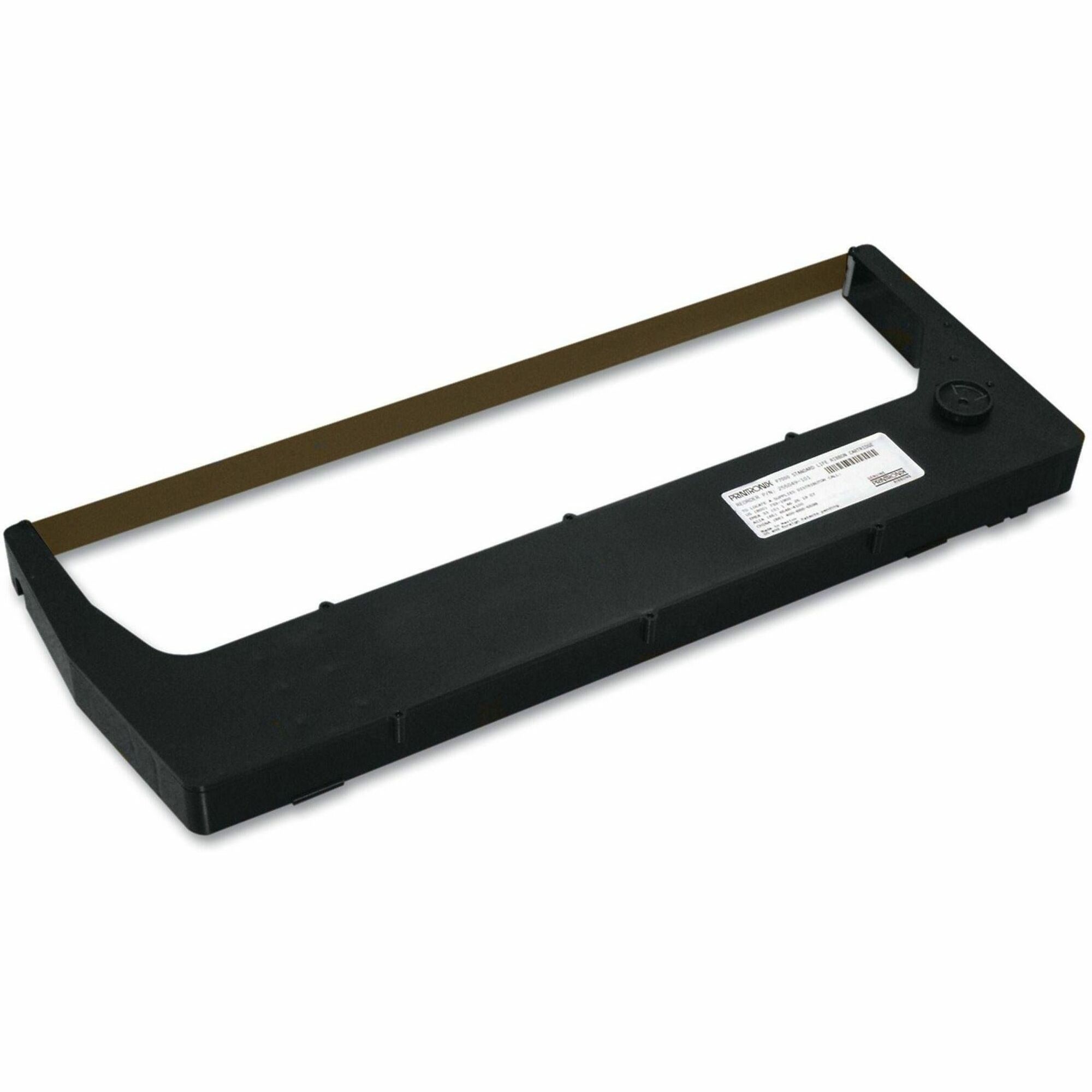 Printronix 255048-402 Dot Matrix Ribbon - Black - 4 / Pack