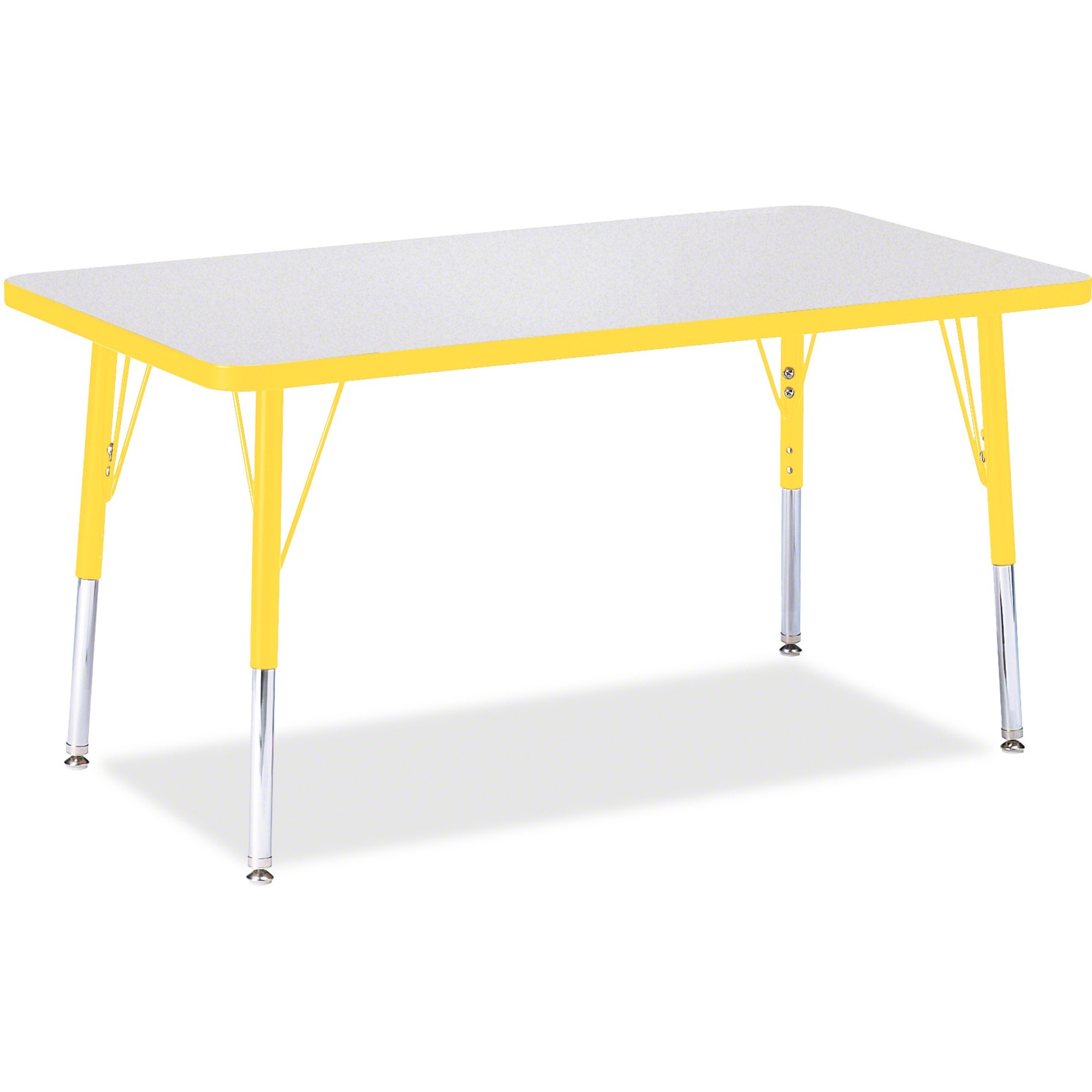 Jonti-Craft Berries Elementary Height Color Edge Rectangle Table