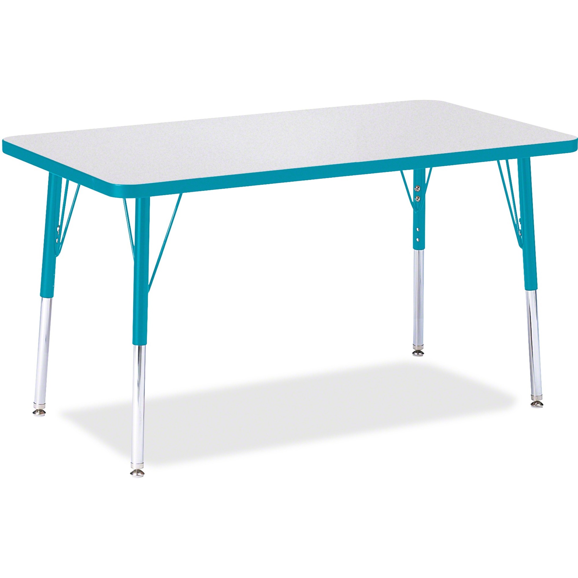 Jonti-Craft Berries Adult Height Color Edge Rectangle Table