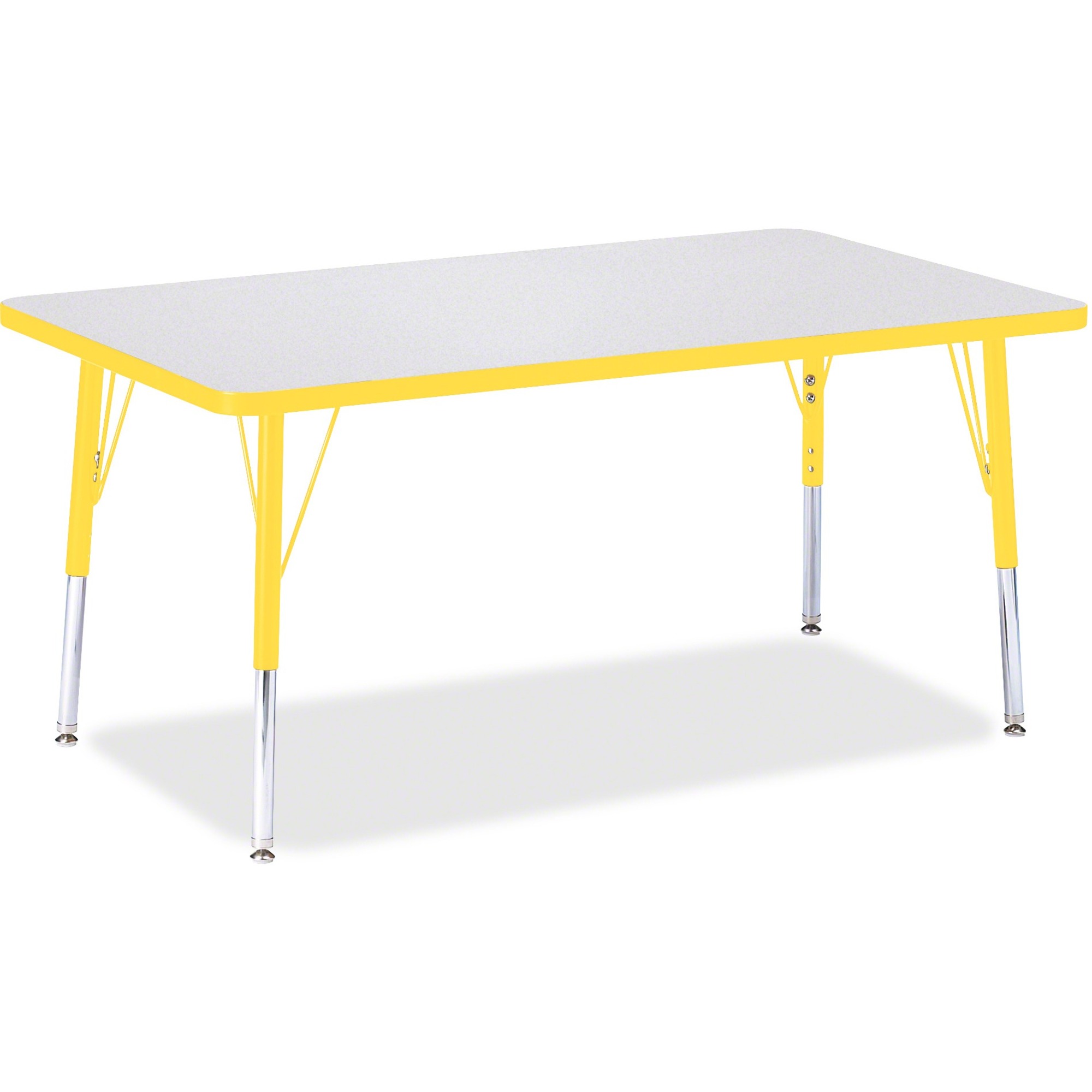 Jonti-Craft Berries Elementary Height Color Edge Rectangle Table