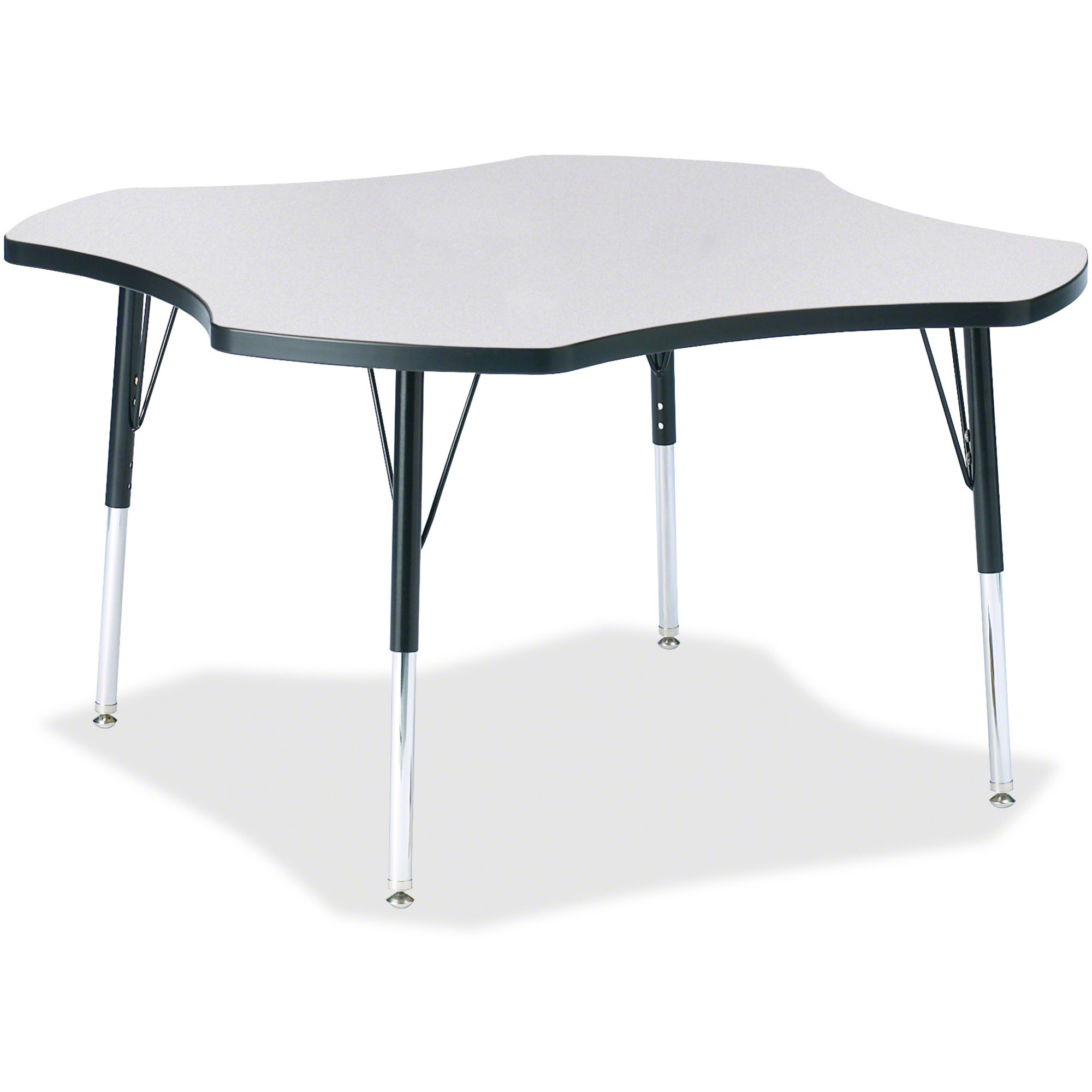 Jonti-Craft Berries Elementary Height Prism Four-Leaf Table