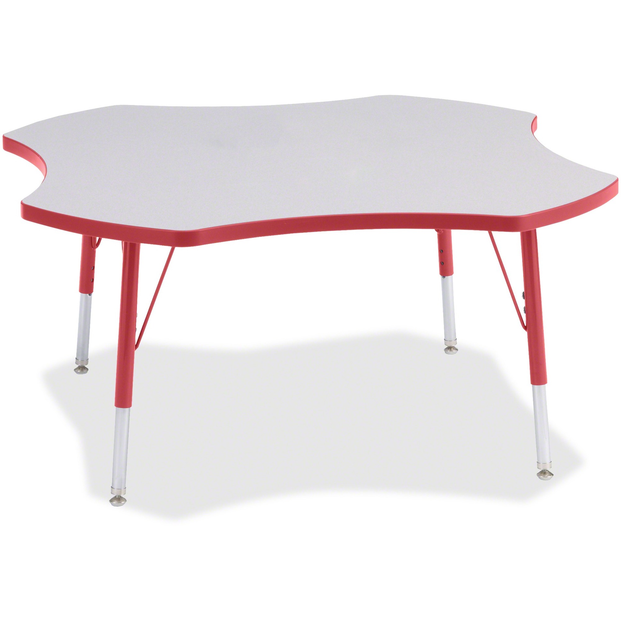 Jonti-Craft Berries Elementary Height Prism Four-Leaf Table
