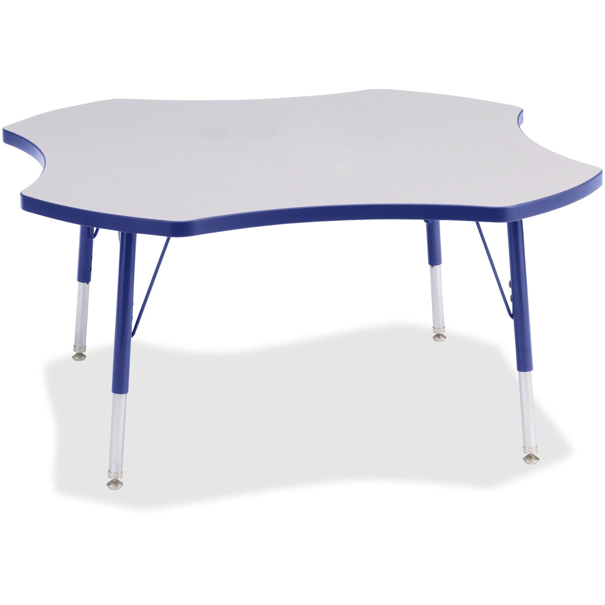 Jonti-Craft Berries Elementary Height Prism Four-Leaf Table