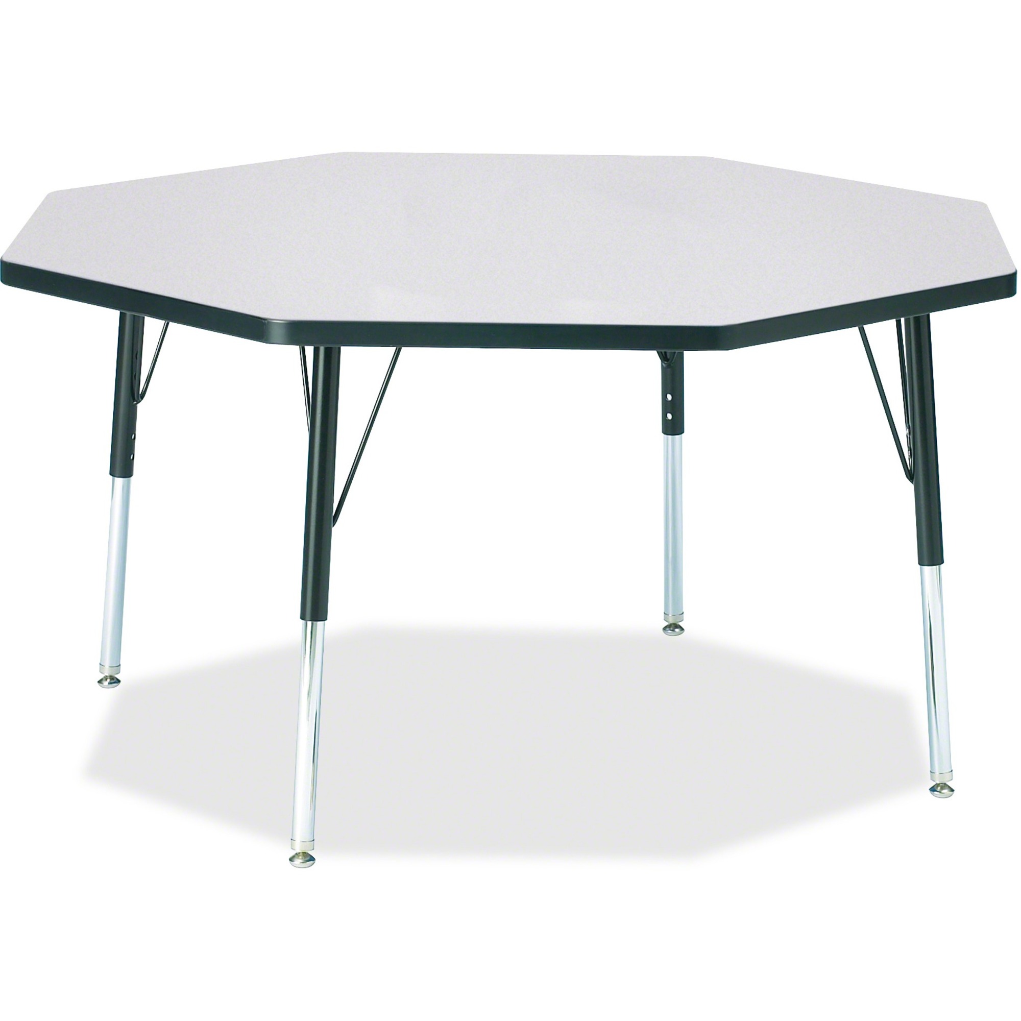 Jonti-Craft Berries Elementary Height Color Edge Octagon Table